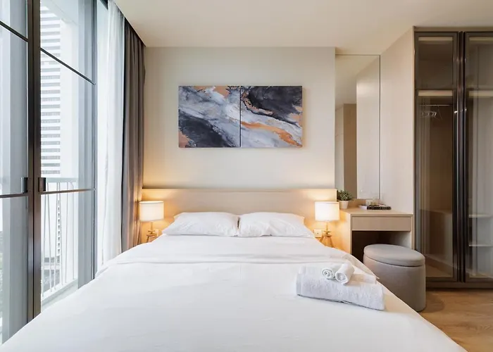 Apartment Huge Luxury Center Of Bkk! 5 Mins Bts Asok